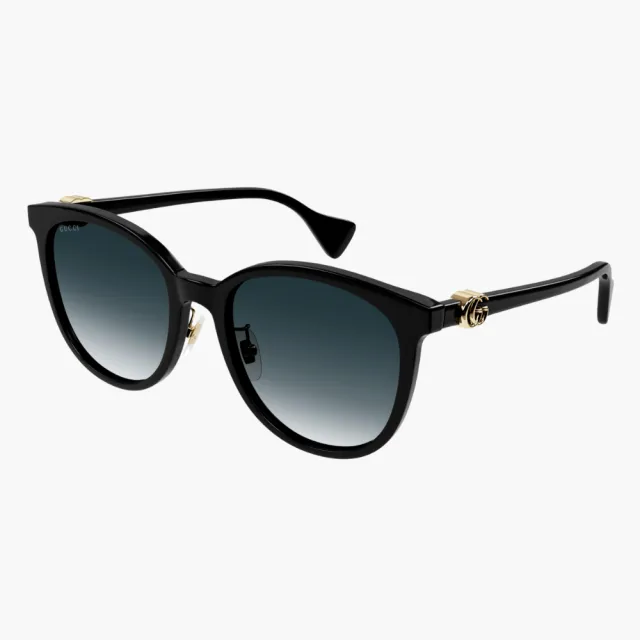 【GUCCI 古馳】雙G LOGO 經典膠框太陽眼鏡組合(禮物／送禮首選 GG1071S、GG1072SA、GG1073SK)
