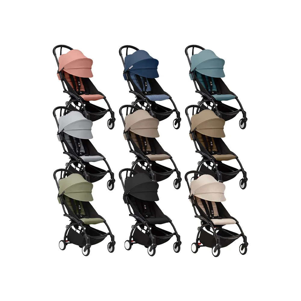 【STOKKE 官方授權】YOYO3 6+推車組合-含車架(多款可選)