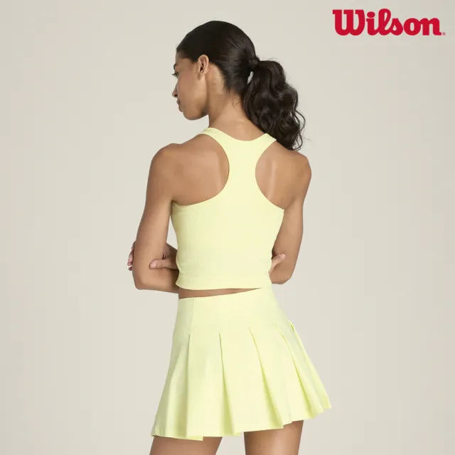 【WILSON】Classic Pleated Mini Skirt Tdr Ylw 女款 服飾 半身裙 黃色 WW00311Y008001