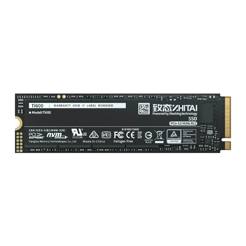 【ZHITAI 致態】Ti600 2TB M.2 2280 Gen4 PCIe 4.0 SSD固態硬碟 讀7000 寫6000 (五年保)