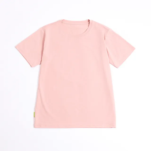 【ADISI】中性SORONA混紡絲滑涼感循環圓T AL2611118 藕粉色 S-2XL｜UPF50+ 抗UV 吸濕排汗 抗菌 彈性 排汗衣