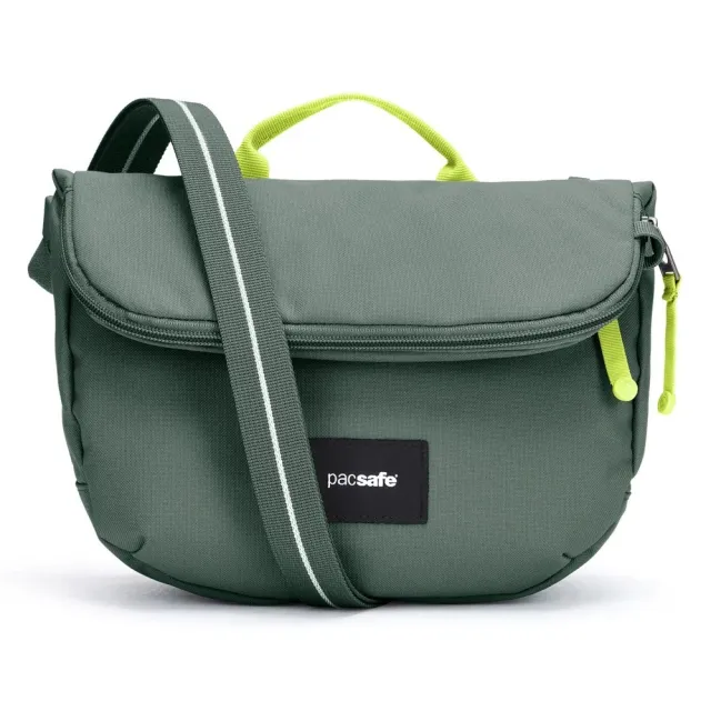 【Pacsafe】GO Saddle Crossbody 隨行防盜可擴充斜背包 4.5L(女包 旅遊安全 包款首選)