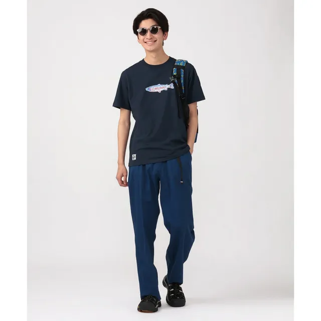【CHUMS】CHUMS 休閒 CHUMS Fishing Club T-Shirt短袖上衣 深藍 男 (CH012753N001)