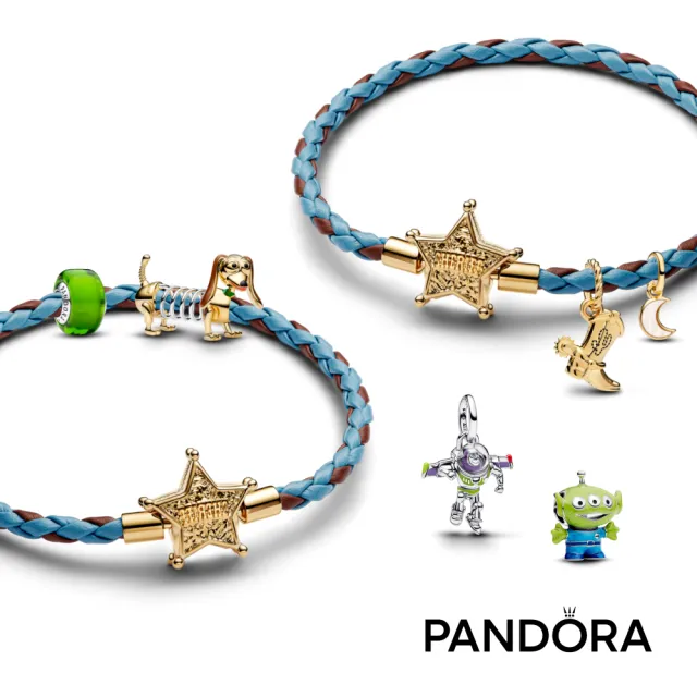 【Pandora 潘多拉】迪士尼皮克斯《玩具總動員》限定組合-下單贈聯名珠寶盒