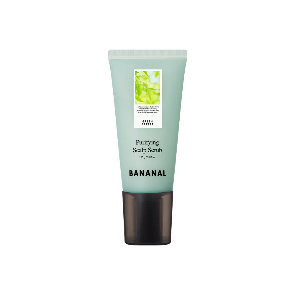 【BANANAL】韓國頭皮淨化磨砂膏165g (清爽控油/頭皮去角質/淨化蓬鬆/沁檸微風)