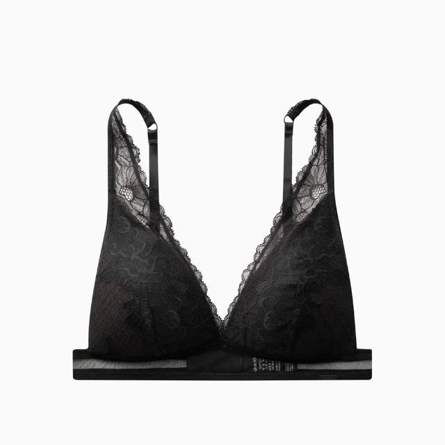 【CALVIN KLEIN】官方旗艦館CK Lace Triangle Bra_黑色