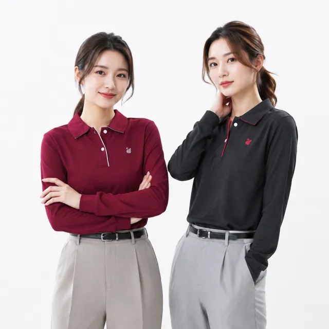 【遊遍天下】MIT台灣製男女款環保紗涼感吸濕排汗抗UV防曬機能長袖POLO衫GL1022(M-5L 大尺碼)