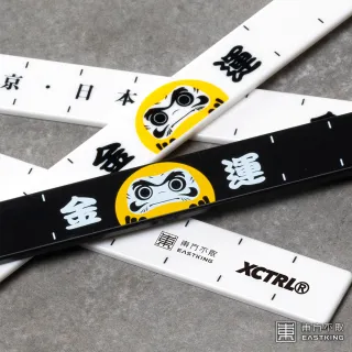 【東方不敗】QT-187 東方不敗 × Xctrl聯名牌尺_金運加身不倒翁34mm(耐衝擊版)