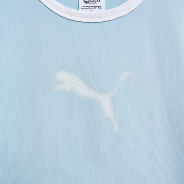 【PUMA】短袖上衣 女 撞色滾邊短袖 亞規 PPG 藍 63786568