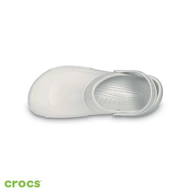 【Crocs】中性鞋 經典 廚師鞋 白色(10075-100)