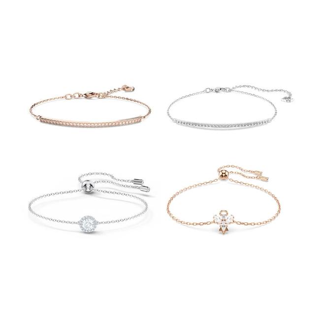 【SWAROVSKI 施華洛世奇】官方直營 Only/Una Angelic 白月光手鍊 /Magic小天使 手鏈/耳釘(情人節禮物)