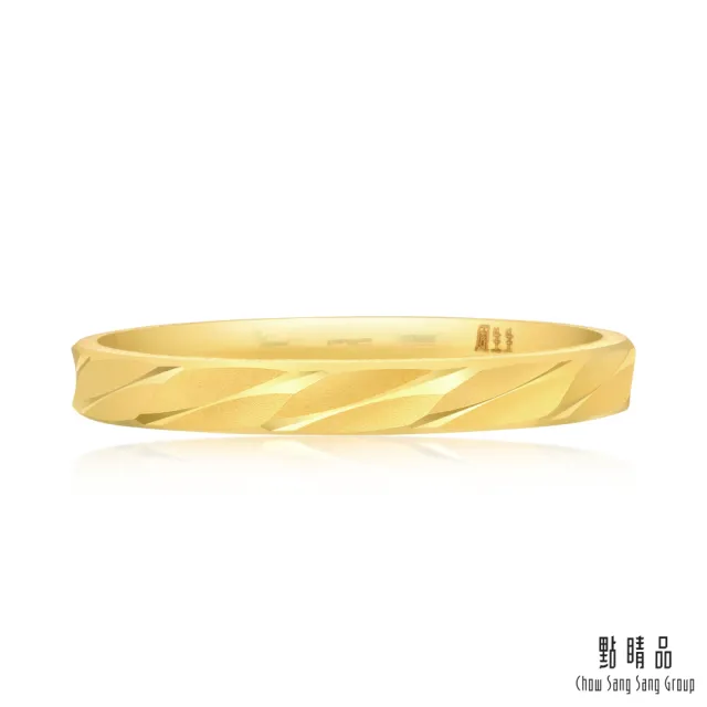 【點睛品】義式風車紋 黃金戒指/尾戒_計價黃金(港圍08)