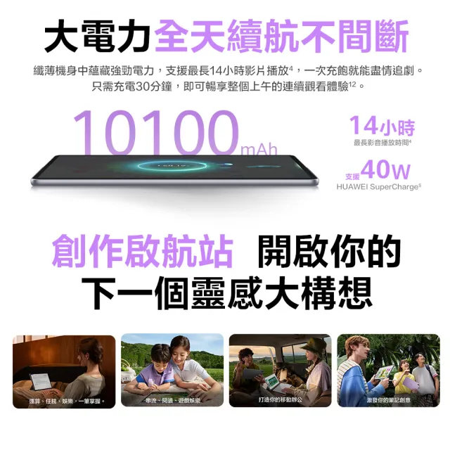 【HUAWEI 華為】MatePad 11.5吋 8G/256G WiFi 柔光屏 平板電腦(PaperMatte 護眼電紙平板)