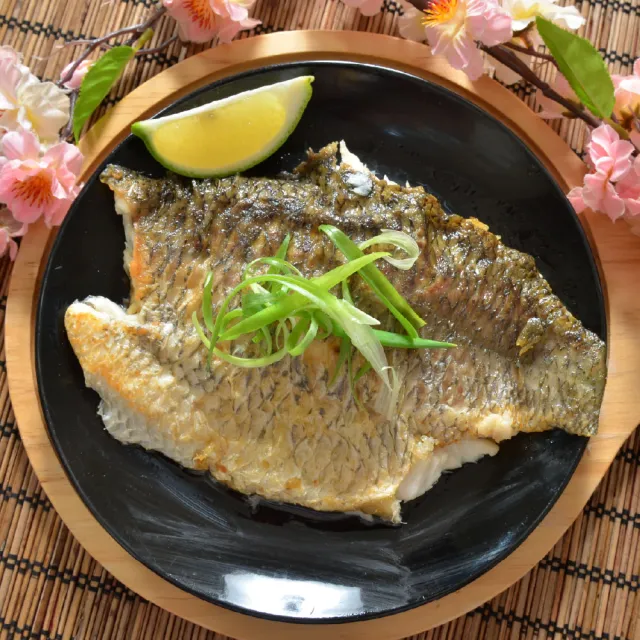 【鮮綠生活】去刺台灣金目鱸魚片 共4包(300g-400g/包 無包冰)