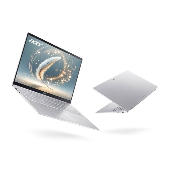 【Acer 宏碁】羅技滑鼠組★16吋Ultra5輕薄AI筆電(Swift Lite/SFL16-52M-58U4/CU5-115U/32G/1TB/W11)