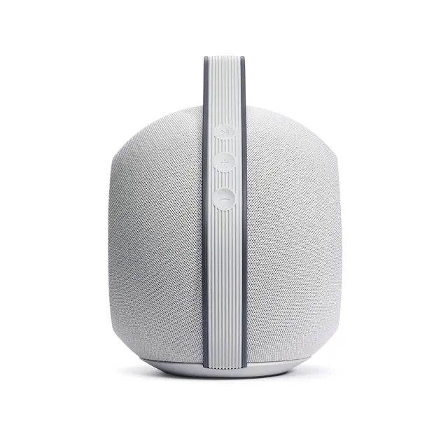 【DEVIALET】Mania 可攜式揚聲器 淺灰色(隨附充電底座版)