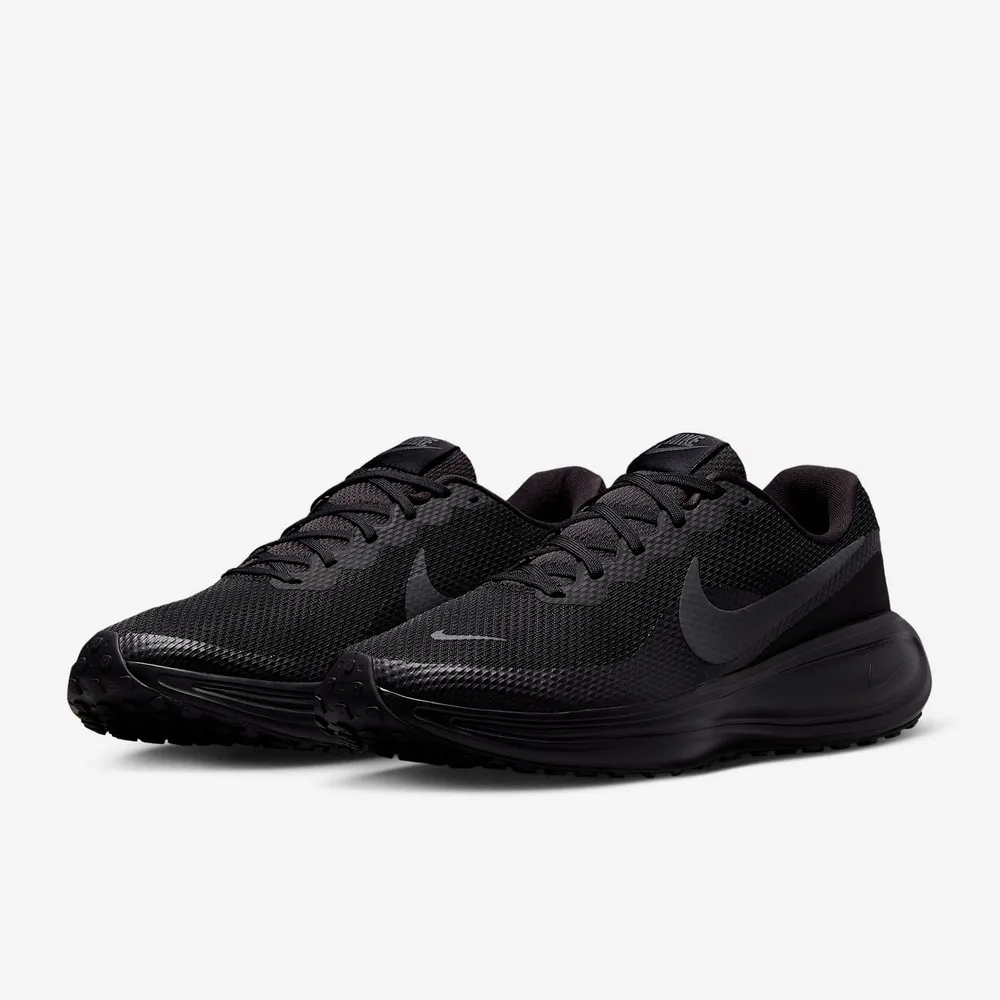 【NIKE 耐吉】運動鞋 跑步鞋 男鞋 NIKE REVOLUTION 8 輕盈 透氣 柔軟 黑(HJ9198002)