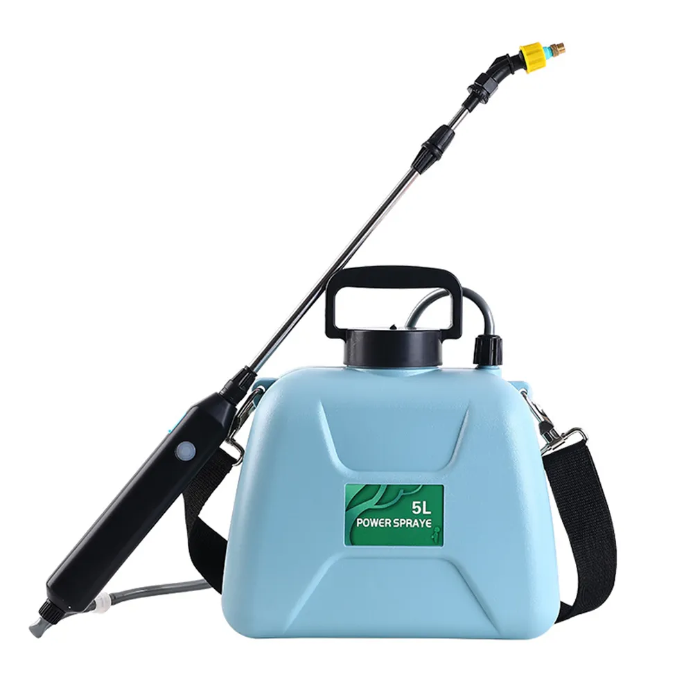 【R.H 獵戰】5L戶外電動噴水壺 家用噴霧器(澆花消毒專用噴壺 電動噴霧器  園藝噴水壺 農藥噴霧器)