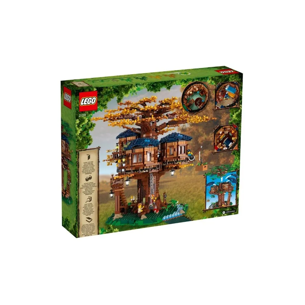 【LEGO 樂高】LEGO 21318 - 樂高 樹屋  IDEAS系列(IDEAS系列 經典款)