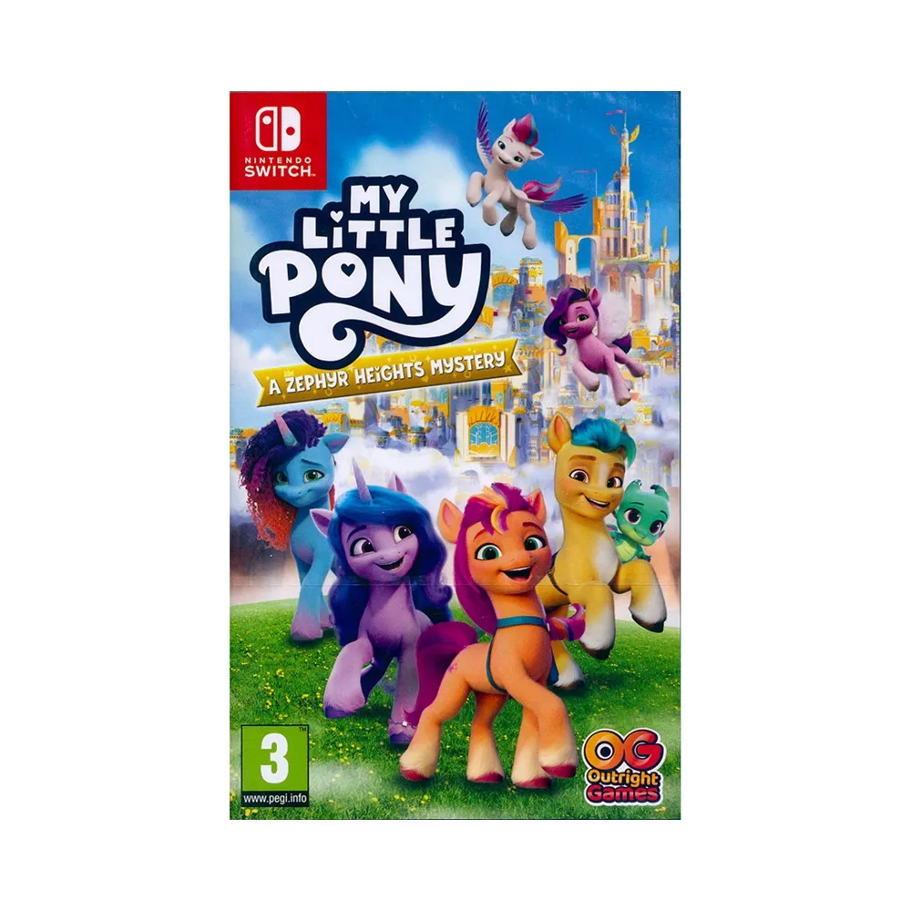 【SONY 索尼】PS5 彩虹小馬：微風高地之謎 My Little Pony A Zephyr Heights(中英日文歐版)