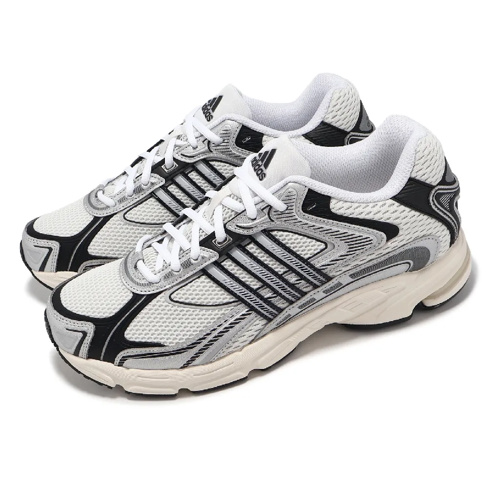 【adidas 愛迪達】休閒鞋 Response CL 男鞋 女鞋 白 黑 緩衝 復古 拼接 運動鞋 愛迪達(IG6226)