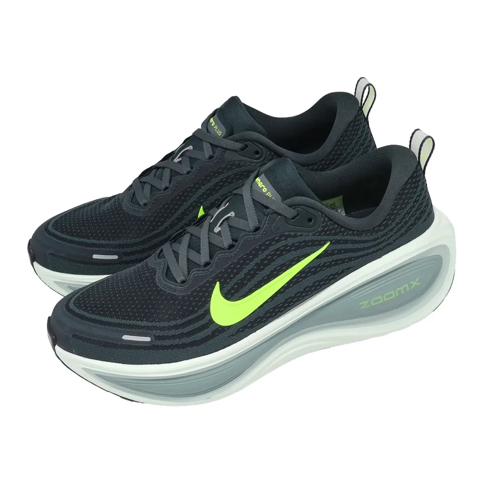 【NIKE 耐吉】慢跑鞋 Vomero Plus  男鞋 綠 厚底 緩震 運動鞋(HV8150-300)
