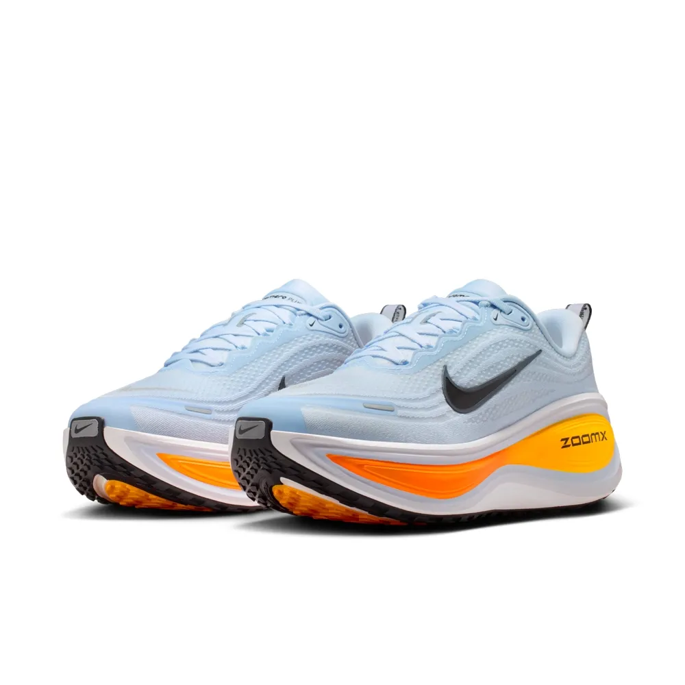 【NIKE 耐吉】運動鞋 慢跑鞋 男鞋 NIKE VOMERO PLUS 緩震 氣墊 藍色 (HV8150404)