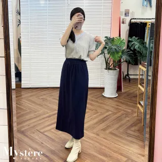 【my stere 我的時尚秘境】冰絲薄針織小馬開襟上衣 短袖 兩色可選 針織短袖 短袖開襟 冰絲上衣 冰絲短袖