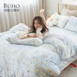 【BUHO 布歐】買一送一 法蘭絨床包枕套組-單/雙/加大(多款任選)