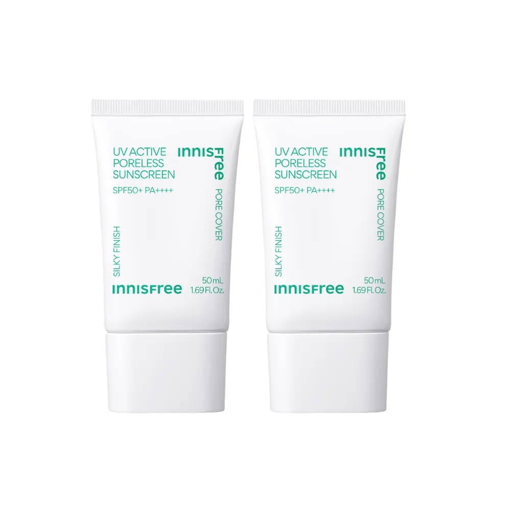 【innisfree】買1送1★高效UV毛孔隱形防曬霜 50ml(2入組)