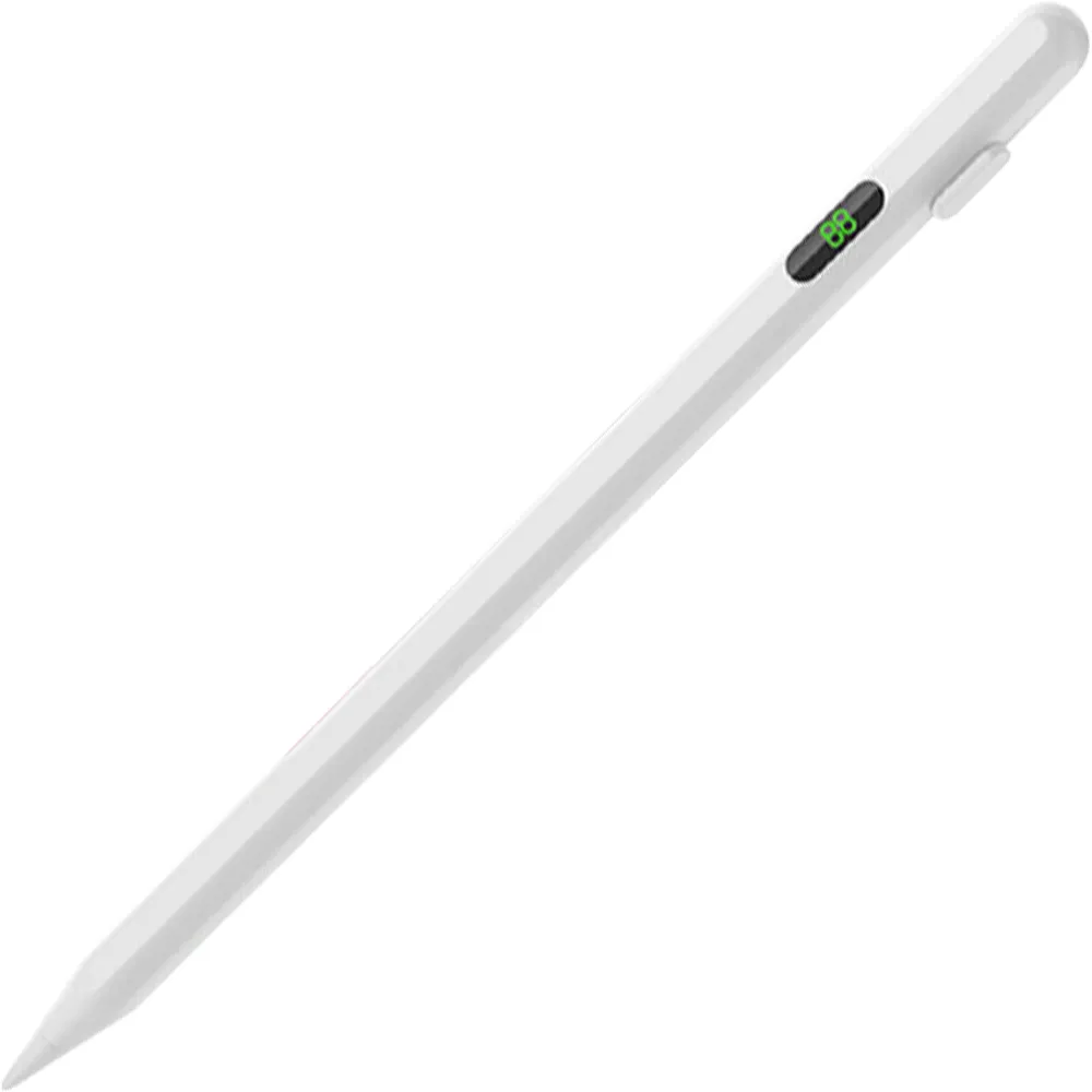 【IS】ATP-04 數顯電量手寫繪圖平板觸控筆(安卓/蘋果/Surface通用/平板電容觸控畫筆/磁吸防丟/電量顯示)