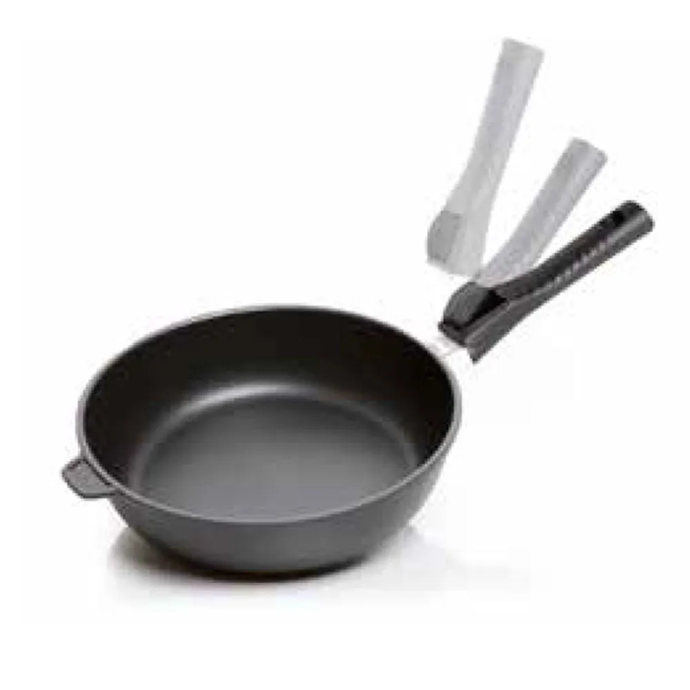 【RISOLI 里索利】福諾系列不沾單柄深炒鍋28cm