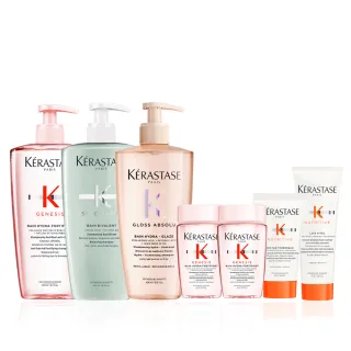 【KERASTASE 巴黎卡詩】大容量髮浴500ml二入組(多款任選/洗髮精)