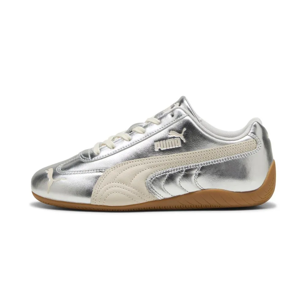 【PUMA官方旗艦】Speedcat Silver Wns 休閒運動鞋 女性 40688102(女鞋 休閒鞋 賽車鞋 薄底鞋 米白色)