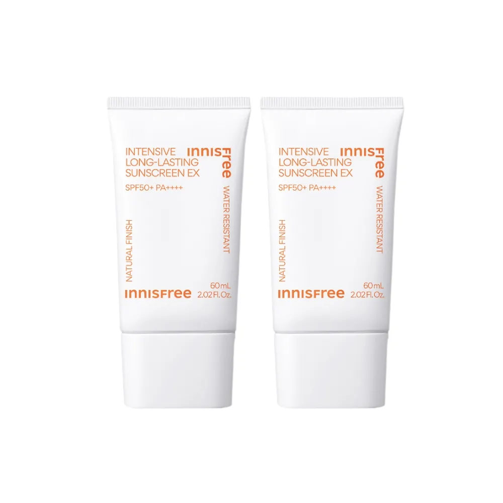 【innisfree】買1送1★向日葵完美清爽防曬霜 SPF50+ PA++++ 60ml(2入組)