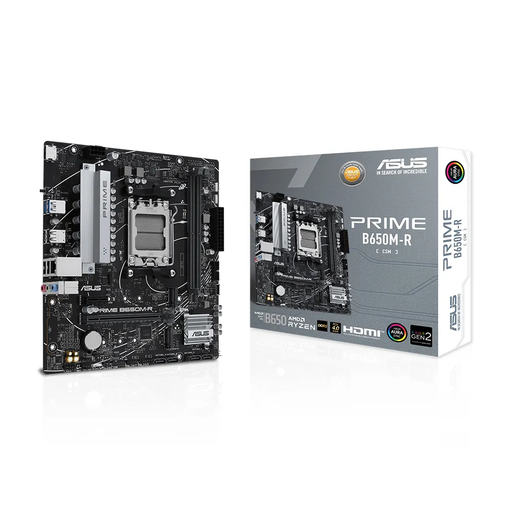 【ASUS 華碩】PRIME B650M-R-CSM DDR5 主機板