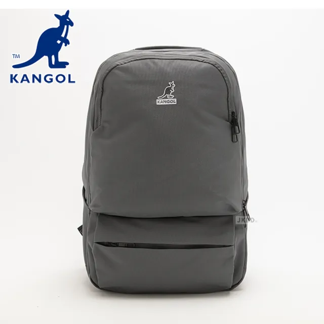 【KANGOL】袋鼠 17吋電腦後背包 65558745(包包 書包)