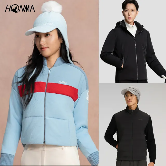 【HONMA 本間高爾夫】男女款商務休閒羽絨外套 25FW 日本高爾夫專業品牌(S-XXL多款多色任選)