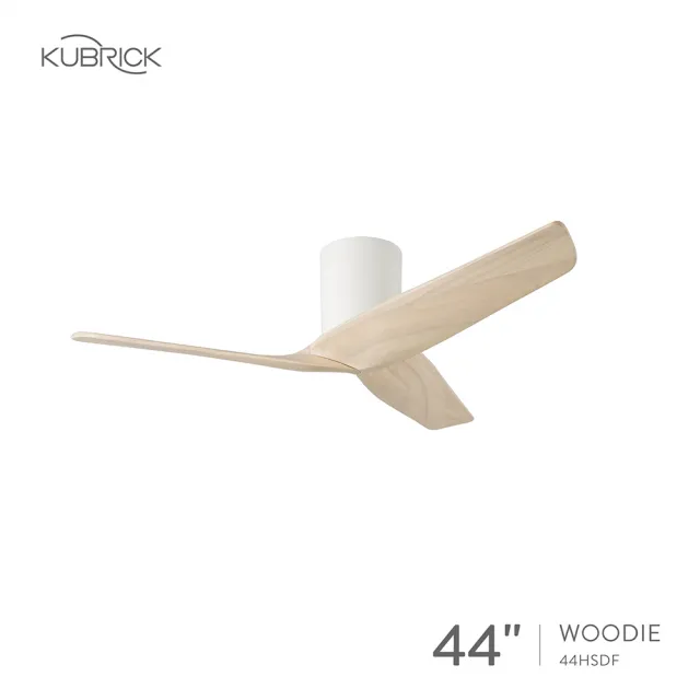 44吋 50吋 WOODIE 44HSDF 50HSDF 吊扇(白原木/氧化銅/白洗灰)