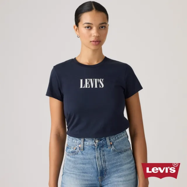 【LEVIS】Levis 經典Perfect短Tee 女生上衣 熱賣單品 17369-3494