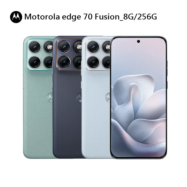 【Motorola】官方旗艦館 edge 70 Fusion  6.78吋 5G(8G/256G/Snapdragon 7s Gen 3/主相機畫素5000萬畫素)