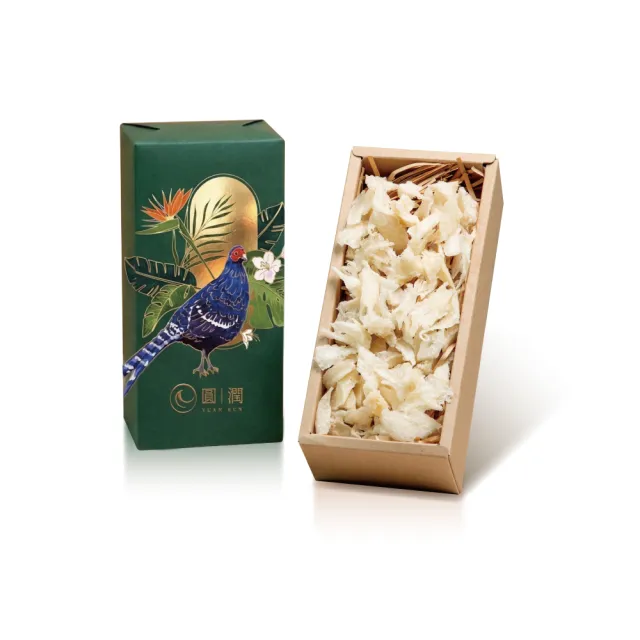 【圓潤燕窩】純淨天然大燕角100g王者帝雉禮盒(燕窩、燕盞、乾燕窩、燕窩禮盒、燕窩酸、中秋、伴手禮、長輩)