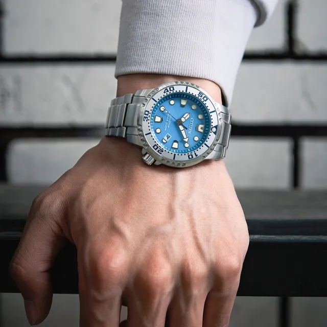 【CITIZEN 星辰】PROMASTER系列 Marine 光動能潛水腕錶 推薦 送禮 畢業禮物 (BN0165-55L)