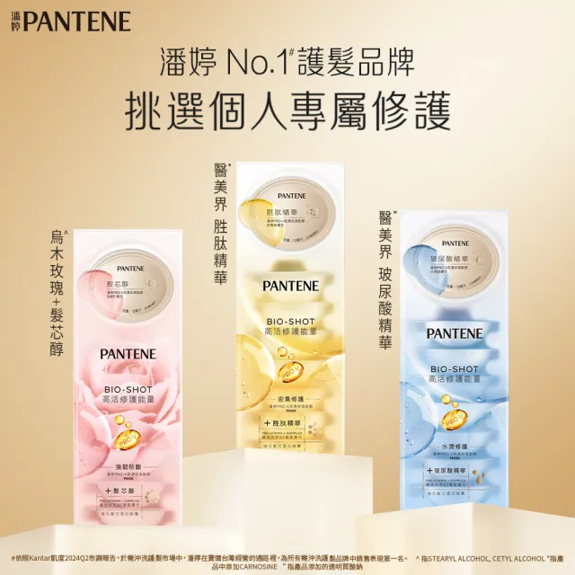 【PANTENE 潘婷】爆水膠囊髮膜32入(密集修護/水潤修護/強韌防斷-新舊包裝隨機出貨 3款任選)