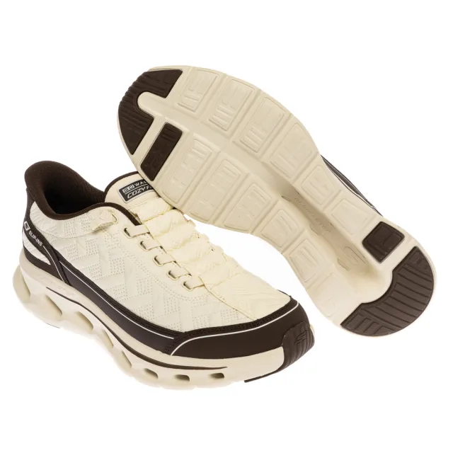 【SKECHERS】男鞋 健走系列 健走鞋 瞬穿舒適科技 GO WALK GLIDE-STEP 2.0 - COZY FIT (217035TNBR)
