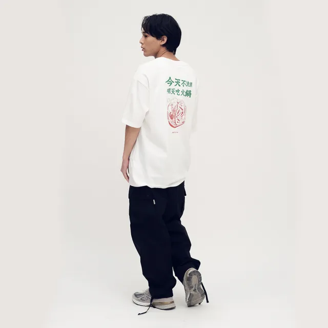 【plain-me】JNP 短袖  涼感防曬 短TEE 男短袖 女短袖 愛吃火鍋_JNP01158-261