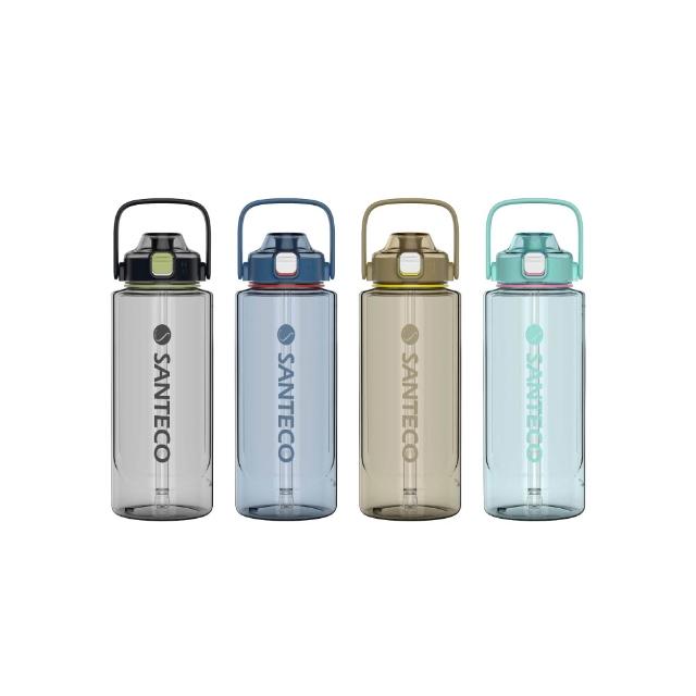 【SANTECO】官方直營 ERIE Tritan大容量冷水瓶 1500ml (新品上市 吸管大容量冷水瓶  大口徑好清洗)