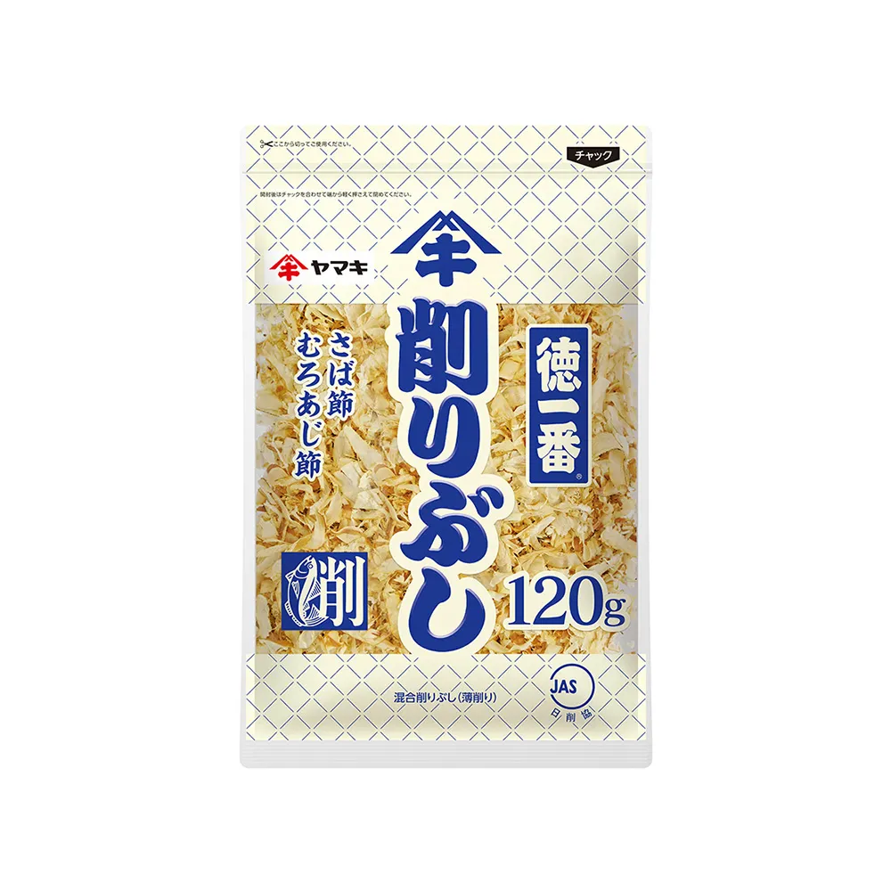 【YAMAKI】雅媽吉萬用柴魚片120g(日本製 鰹魚 柴魚高湯 夾鏈袋)