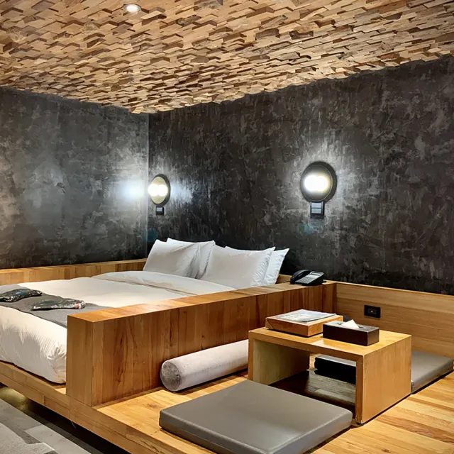 【泰安觀止溫泉會館】平日雙人一泊二食住宿｜含早晚餐｜觀星/觀月房型MO26