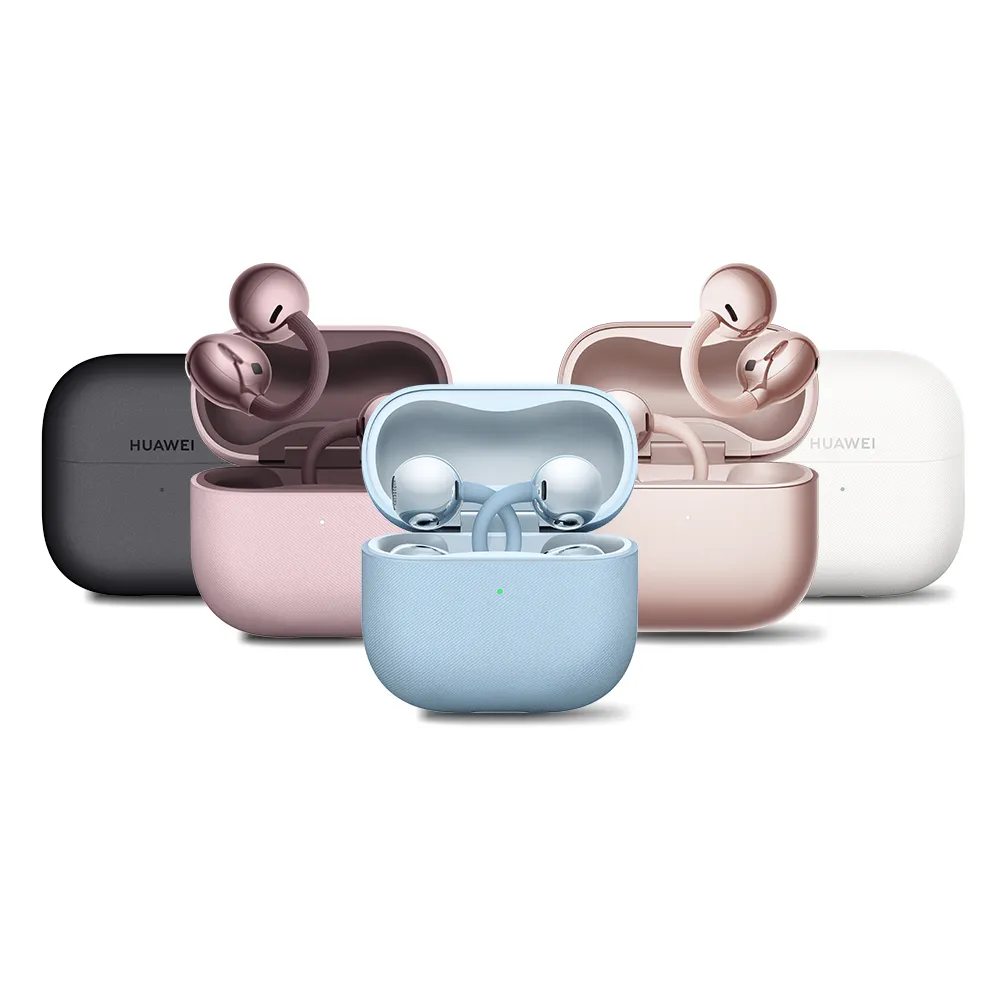 【HUAWEI 華為】FreeClip 2 藍芽耳機 (丹寧藍/羽沙白/摩登黑/玫瑰金/冰莓紫)